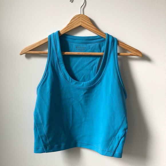 (SOLD) Athleta Shanti Crop Tank - Picture 2 of 8
